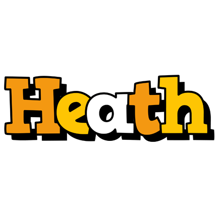Heath cartoon logo