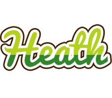 Heath golfing logo