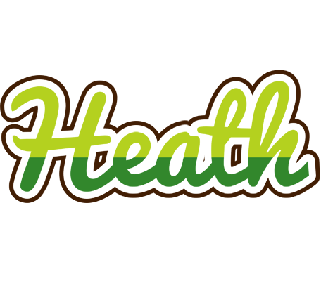 Heath golfing logo