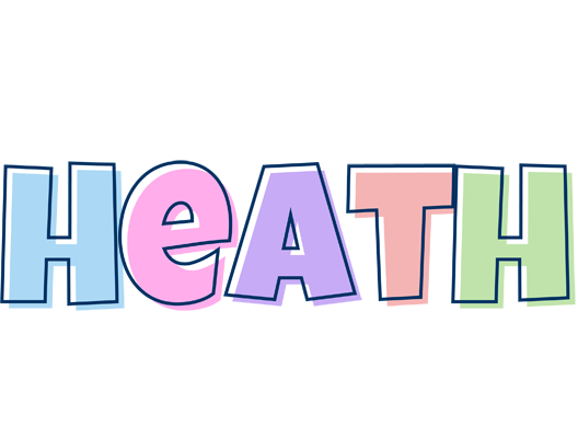 Heath pastel logo