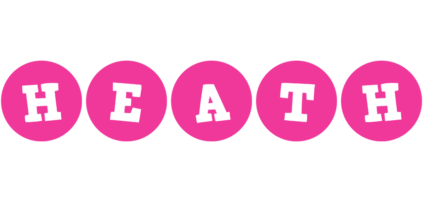 Heath poker logo