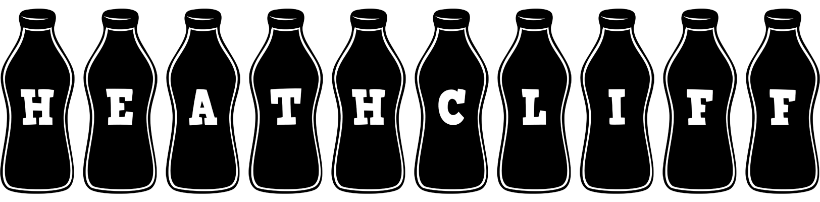 Heathcliff bottle logo