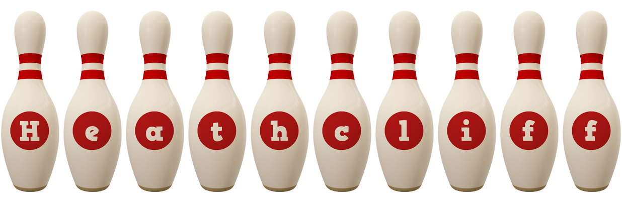 Heathcliff bowling-pin logo