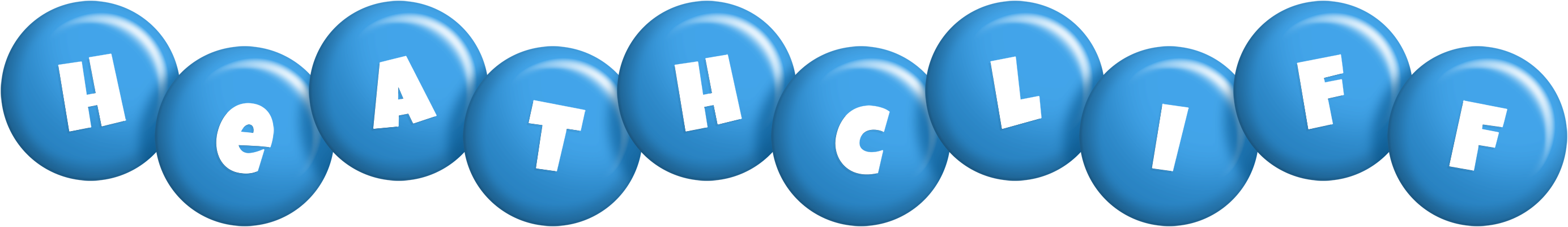Heathcliff candy-blue logo