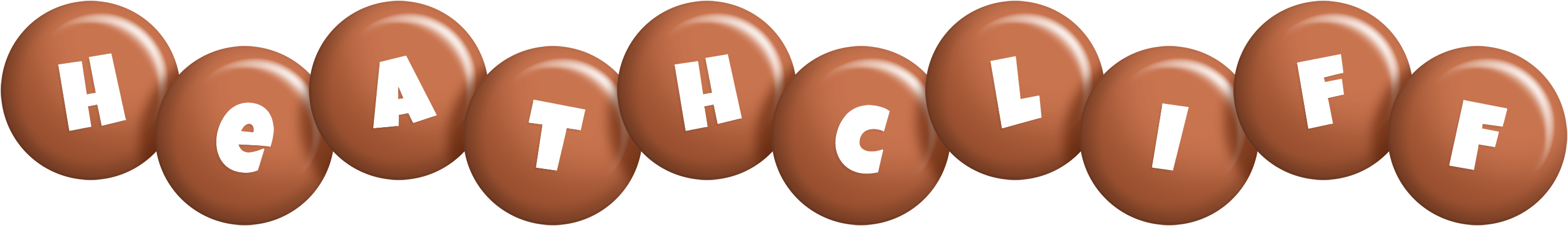Heathcliff candy-brown logo