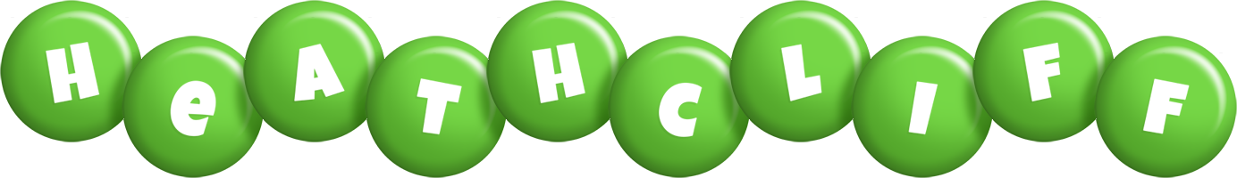 Heathcliff candy-green logo