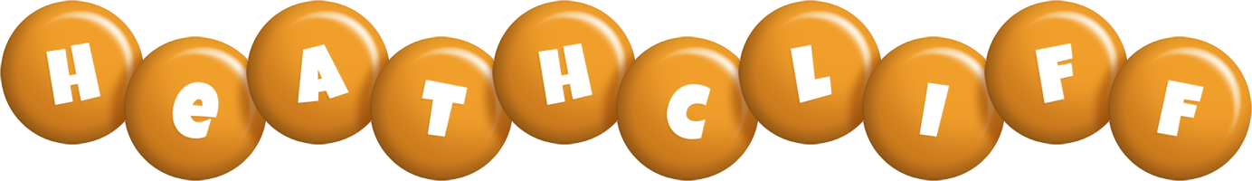 Heathcliff candy-orange logo