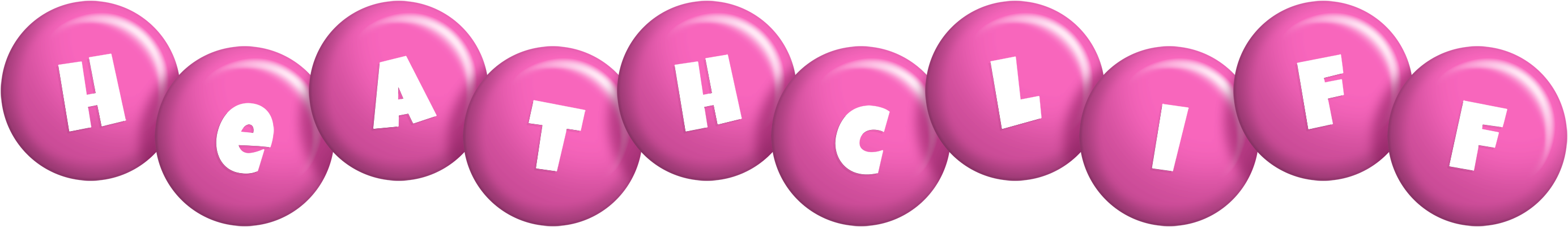 Heathcliff candy-pink logo