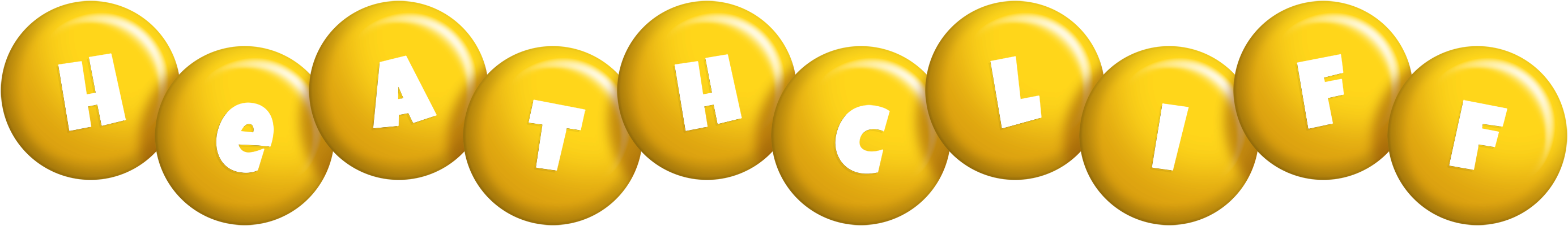 Heathcliff candy-yellow logo