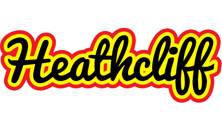 Heathcliff flaming logo
