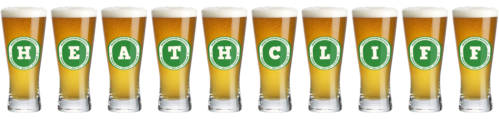 Heathcliff lager logo