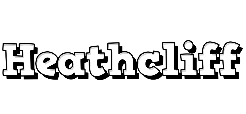 Heathcliff snowing logo