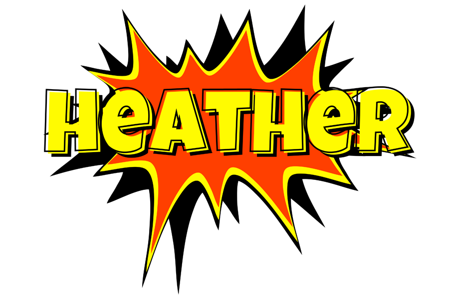 Heather bazinga logo