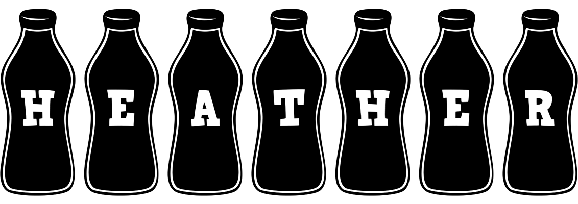 Heather bottle logo
