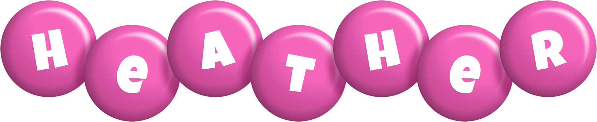 Heather candy-pink logo