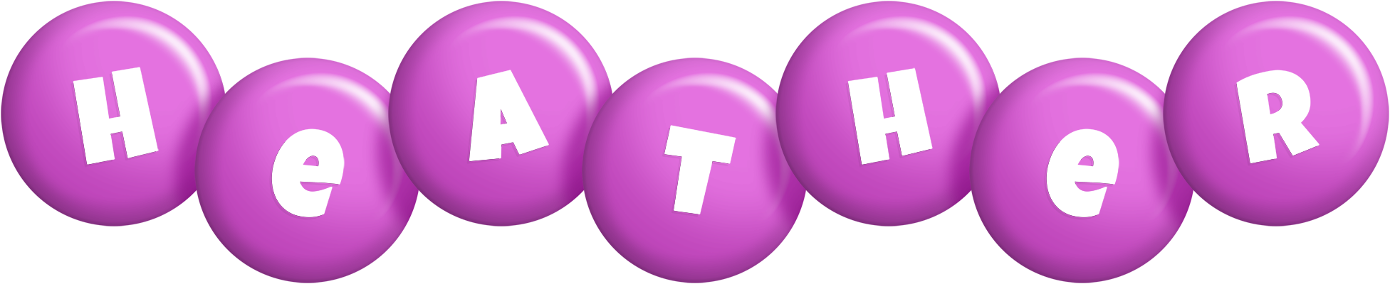 Heather candy-purple logo