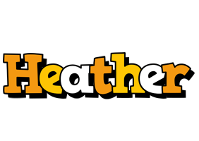 Heather cartoon logo