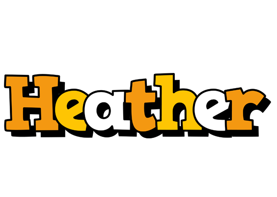 Heather cartoon logo