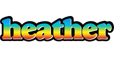Heather color logo