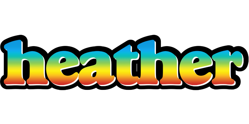 Heather color logo