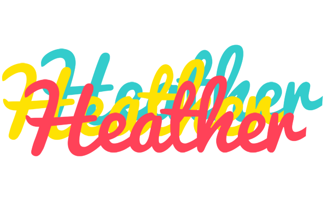 Heather disco logo