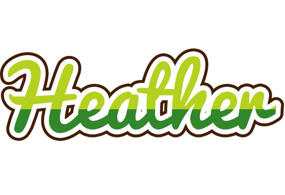 Heather golfing logo