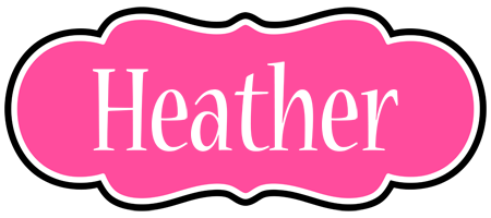 Heather invitation logo