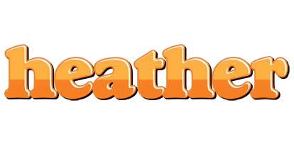 Heather orange logo