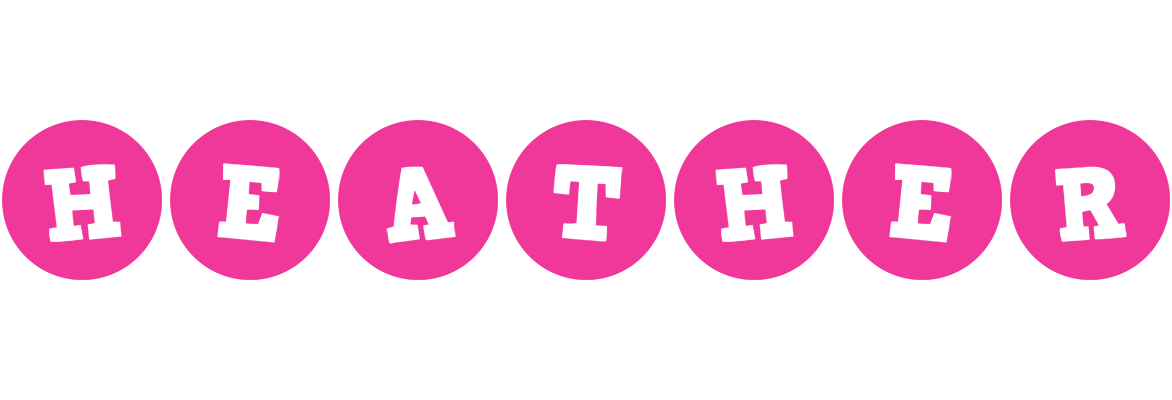 Heather poker logo