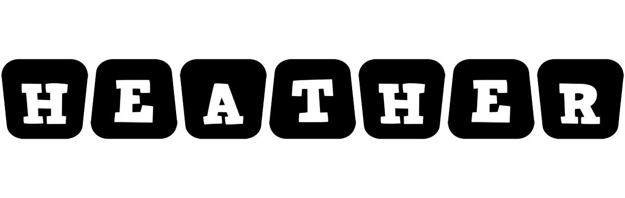 Heather racing logo