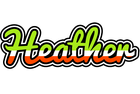 Heather superfun logo