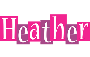 Heather whine logo