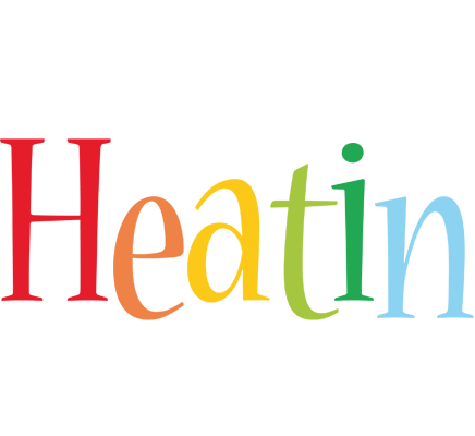 Heatin birthday logo