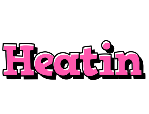 Heatin girlish logo