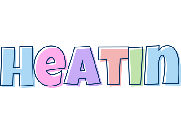 Heatin pastel logo