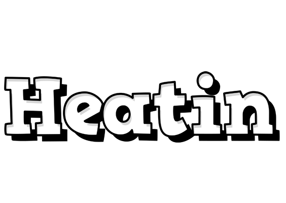 Heatin snowing logo