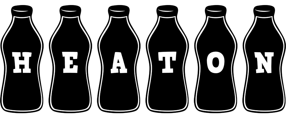 Heaton bottle logo