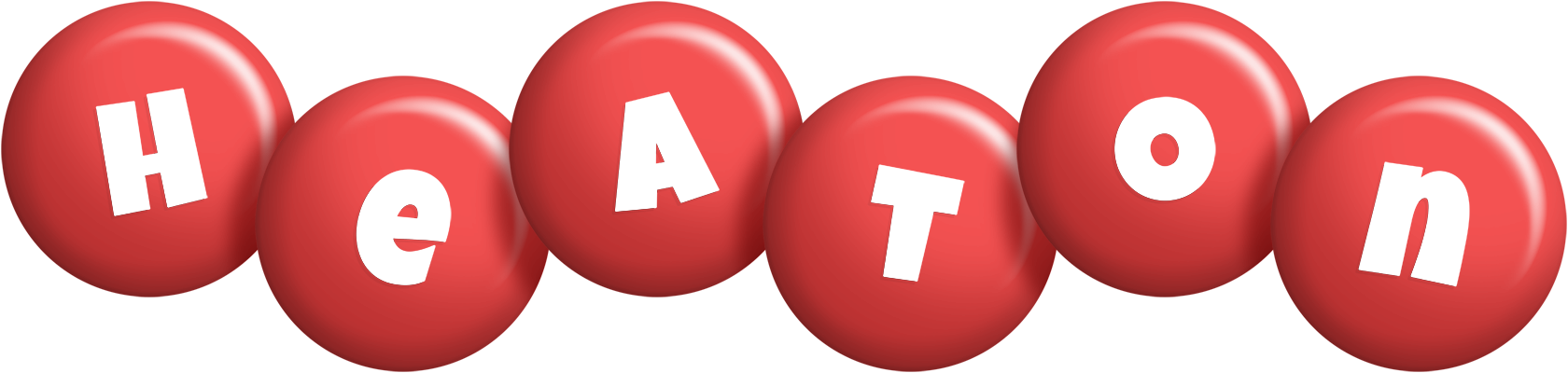 Heaton candy-red logo