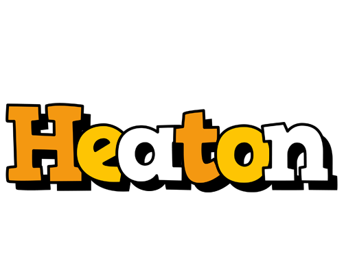 Heaton cartoon logo