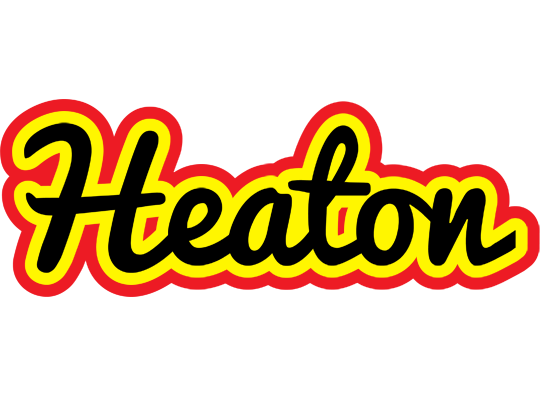 Heaton flaming logo