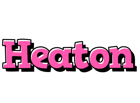 Heaton girlish logo