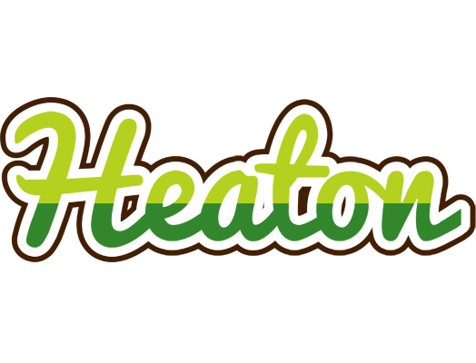 Heaton golfing logo