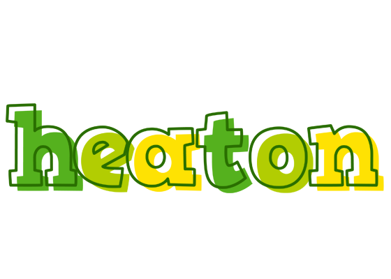 Heaton juice logo