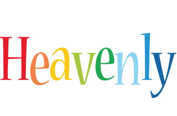 Heavenly birthday logo