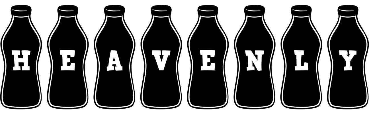 Heavenly bottle logo
