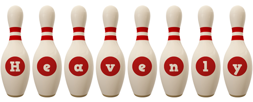 Heavenly bowling-pin logo