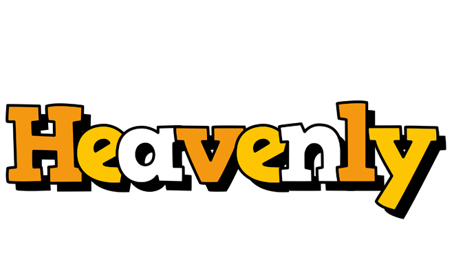 Heavenly cartoon logo