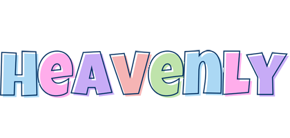 Heavenly pastel logo