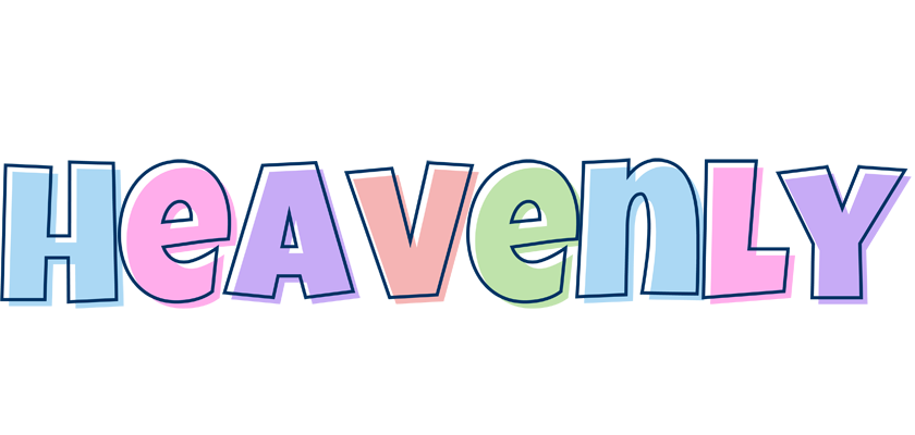 Heavenly pastel logo