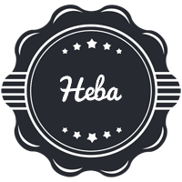 Heba badge logo